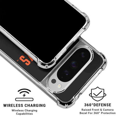 Oklahoma State University OSU Ride Em Cowboy Google Pixel 10 Pro XL Clear Case